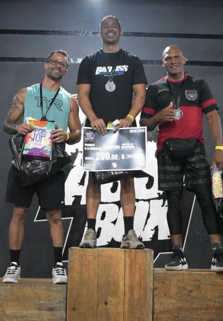 Ernesto 1er lugar Badass Challenger 2025